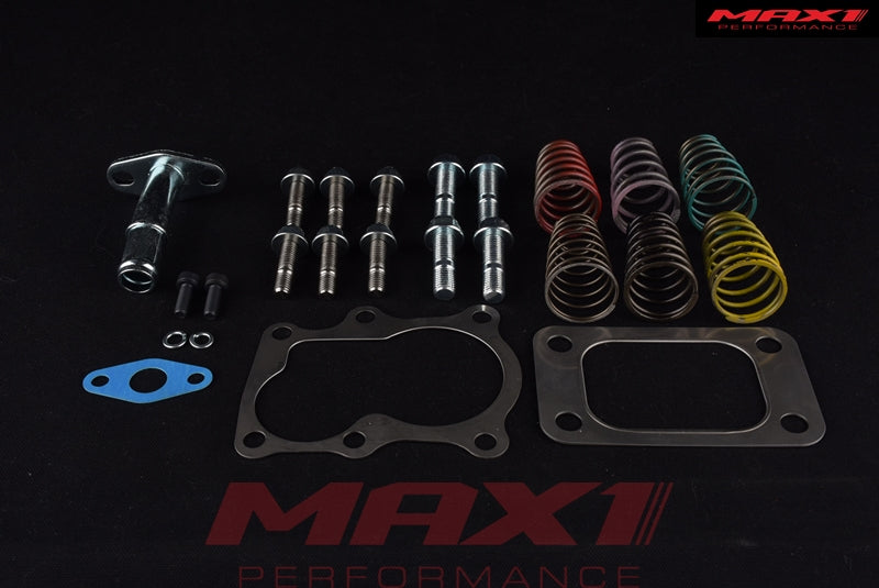 MAX 1 4''-TD05H-23L-7+7 6cm Bolt-On Low Mount Turbo for Nissan Patrol TD42