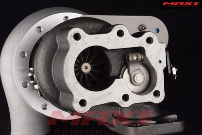 MAX 1 4''-TD05H-18G-7+7 6cm Bolt-On Top Mount Turbo for Nissan Patrol TD42