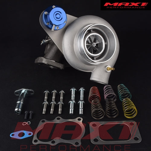 MAX 1 4''-TD05H-18G-7+7 6cm Bolt-On Top Mount Turbo for Nissan Patrol TD42