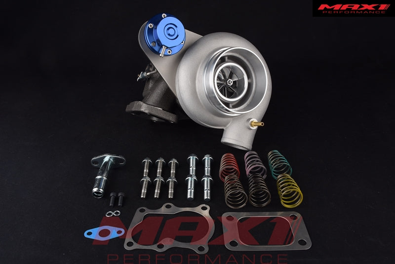 MAX 1 4''-TD05H-18G-7+7 6cm Bolt-On Top Mount Turbo for Nissan Patrol TD42
