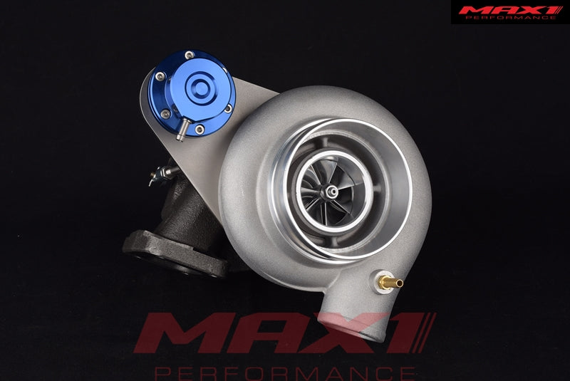 MAX 1 4''-TD05H-18G-7+7 6cm Bolt-On Top Mount Turbo for Nissan Patrol TD42