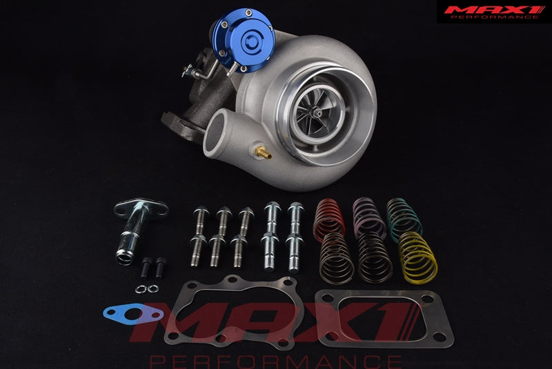 MAX 1 4''-TD05H-18G-7+7 6cm Bolt-On Low Mount Turbo for Nissan Patrol TD42