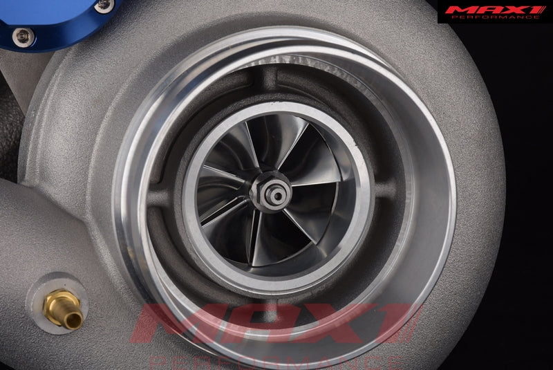 MAX 1 4''-TD05H-18G-7+7 6cm Bolt-On Low Mount Turbo for Nissan Patrol TD42