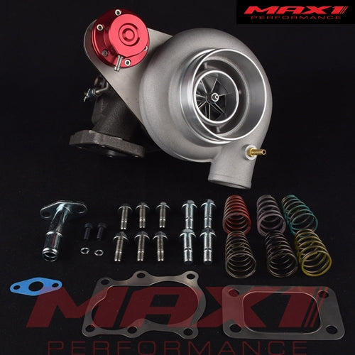 MAX 1 4''-TD05H-21L-7+7 6cm Bolt-On Top Mount Turbo for Nissan Patrol TD42