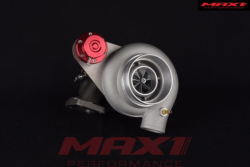 MAX 1 4''-TD05H-21L-7+7 6cm Bolt-On Top Mount Turbo for Nissan Patrol TD42