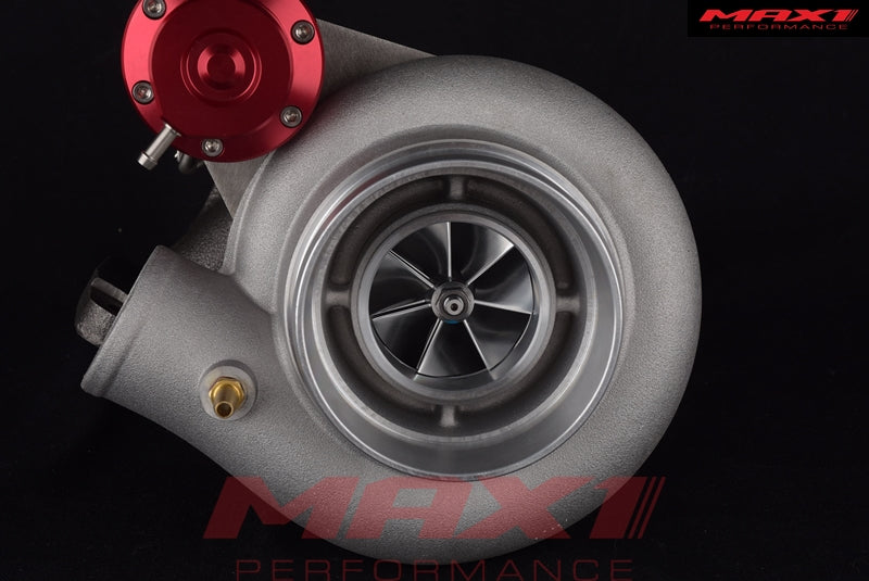 MAX 1 4''-TD05H-21L-7+7 6cm Bolt-On Low Mount Turbo for Nissan Patrol TD42
