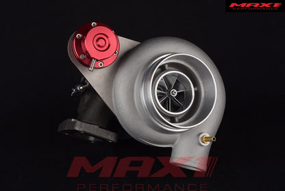 MAX 1 4''-TD05H-23L-7+7 6cm Bolt-On Top Mount Turbo for Nissan Patrol TD42