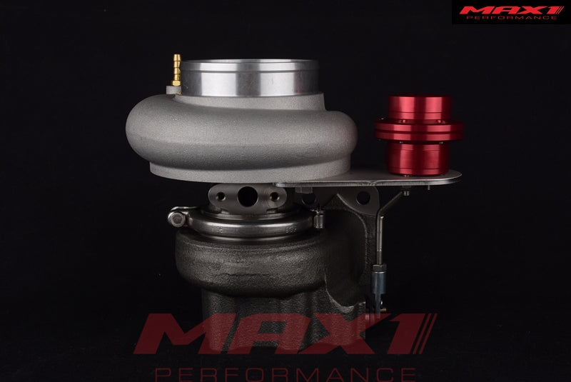 MAX 1 4''-TD05H-23L-7+7 6cm Bolt-On Top Mount Turbo for Nissan Patrol TD42