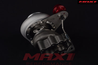 MAX 1 4''-TD05H-23L-7+7 6cm Bolt-On Top Mount Turbo for Nissan Patrol TD42