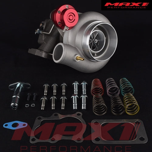 MAX 1 4''-TD05H-23L-7+7 6cm Bolt-On Low Mount Turbo for Nissan Patrol TD42
